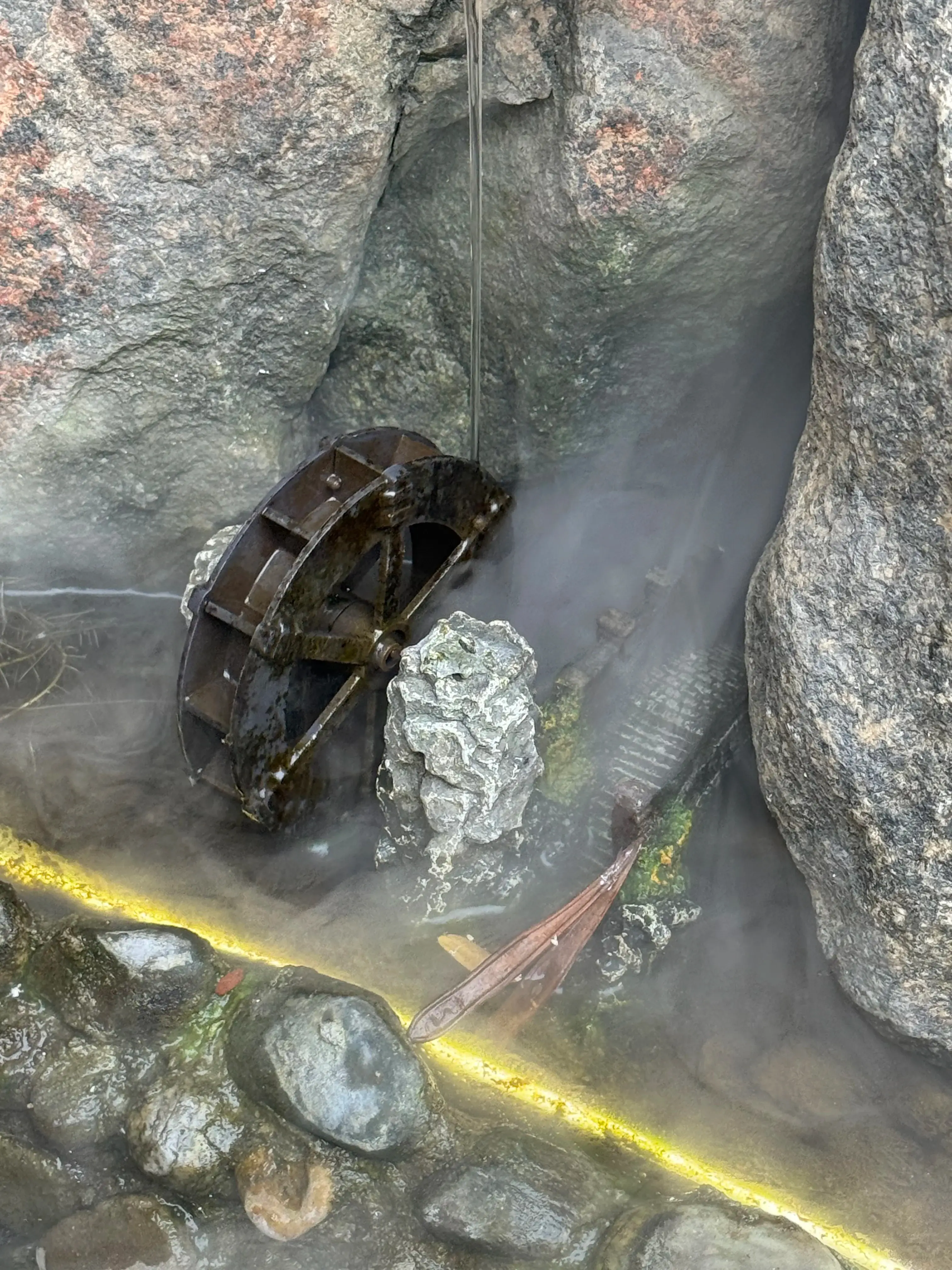 A waterwheel